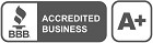 BBB Accredited Business A+ Logo