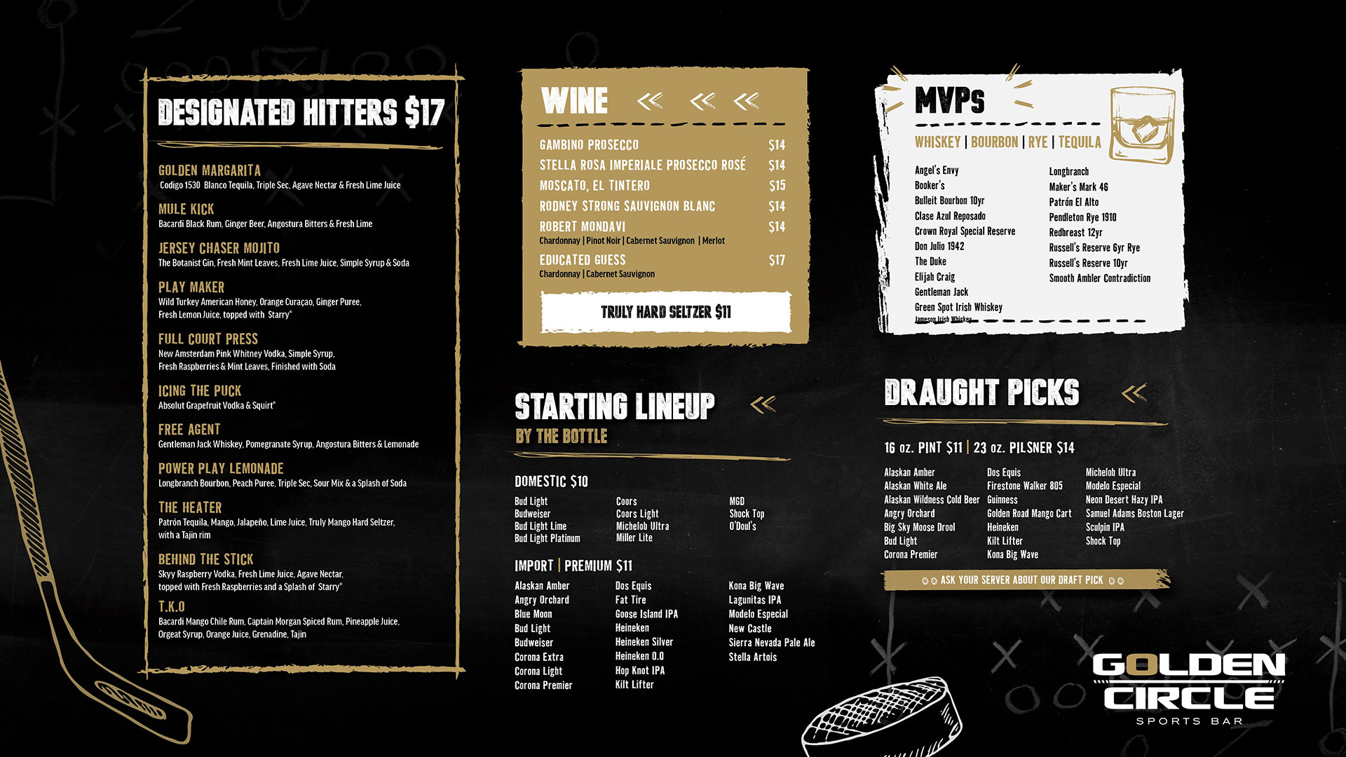 Golden Circle Sportsbook & Bar Treasure Island